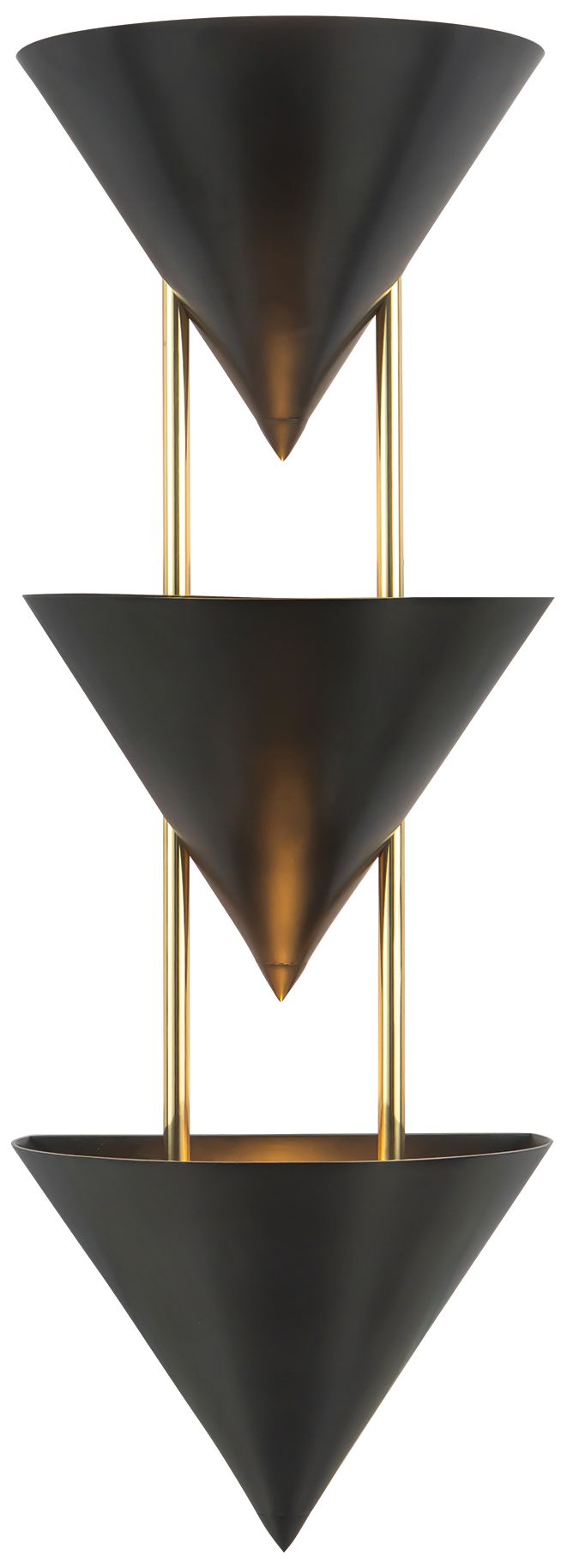 Image 2 Versus 28-in Urban Bronze Wall Sconce