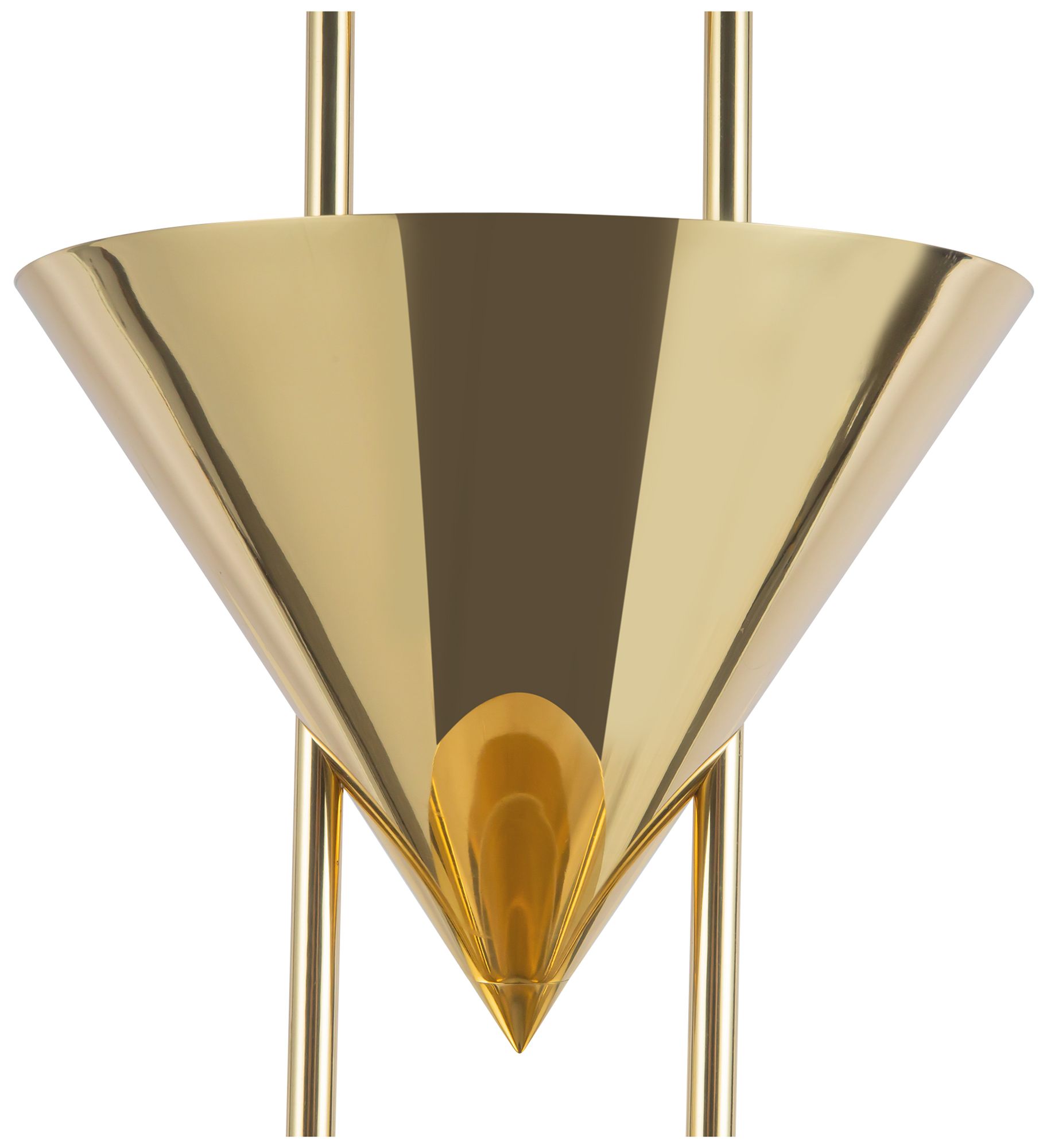 Image 4 Versus 67-in Patina Brass Floor Lamp more views