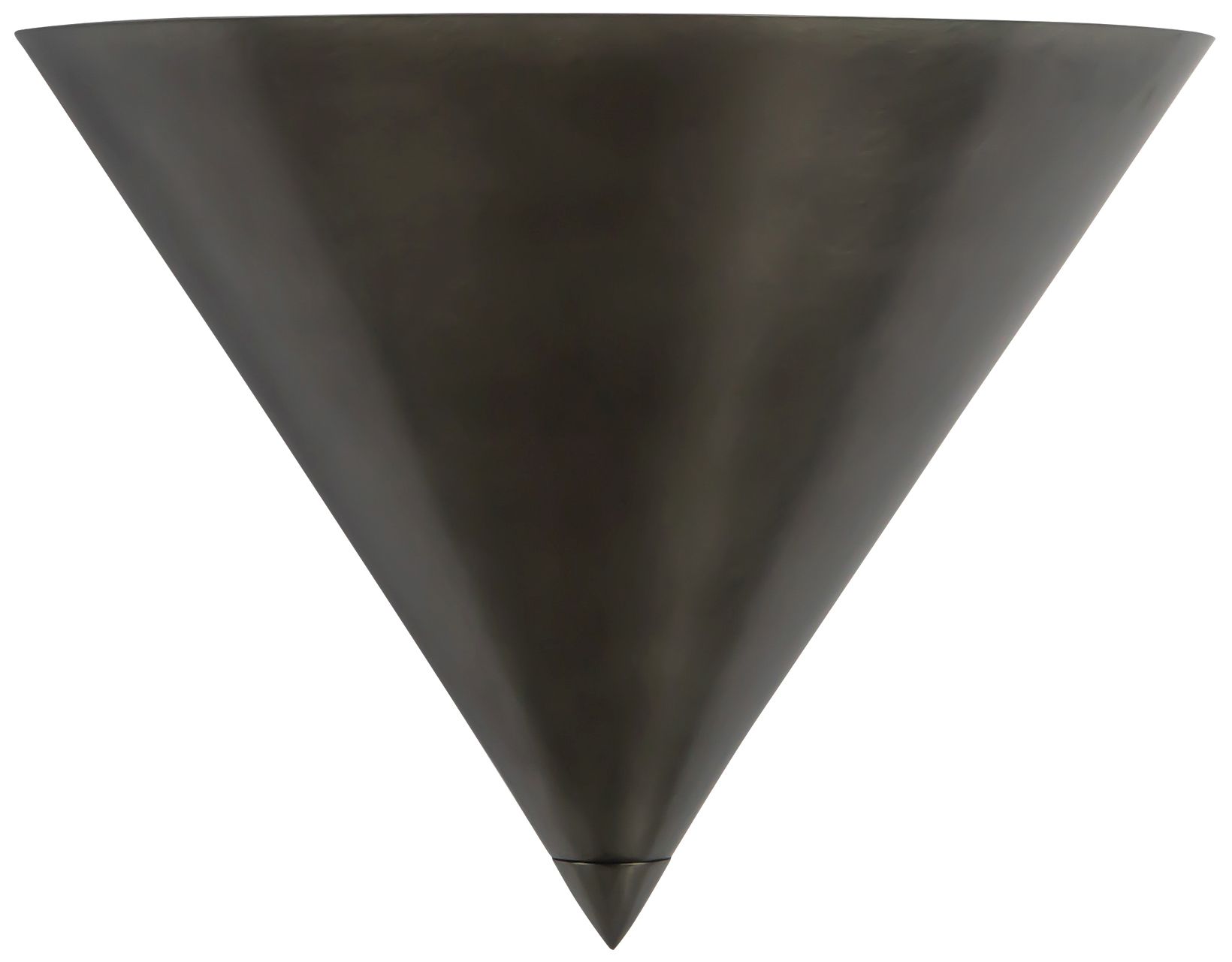 Versus 8-in Aged Steel Wall Sconce