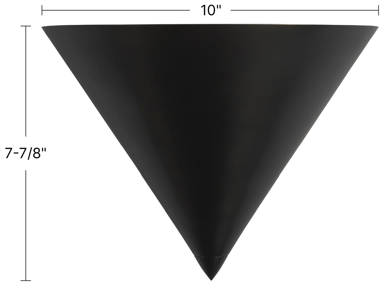 Versus 8-in Urban Bronze Wall Sconce