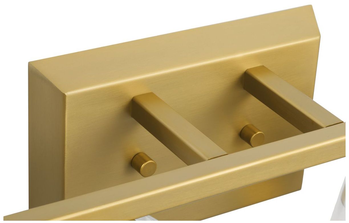 Vertex Collection Four-Light Clear Glass Contemporary Bath Light