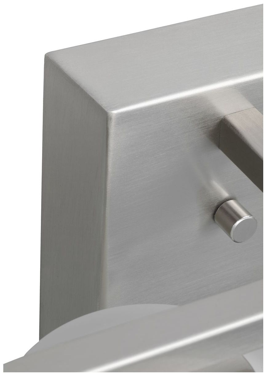 Vertex Collection Four-Light Etched White Glass Contemporary Bath Light