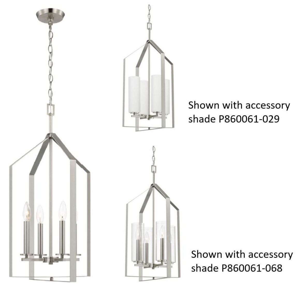 Image 5 Vertex Collection Four-Light Foyer Light more views