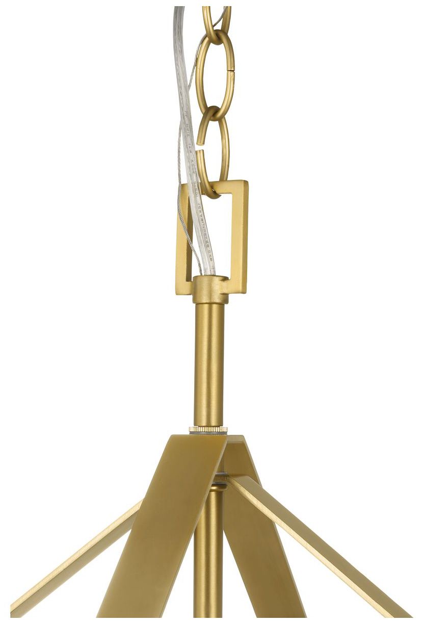 Image 7 Vertex Collection One-Light Clear Glass Foyer Light more views