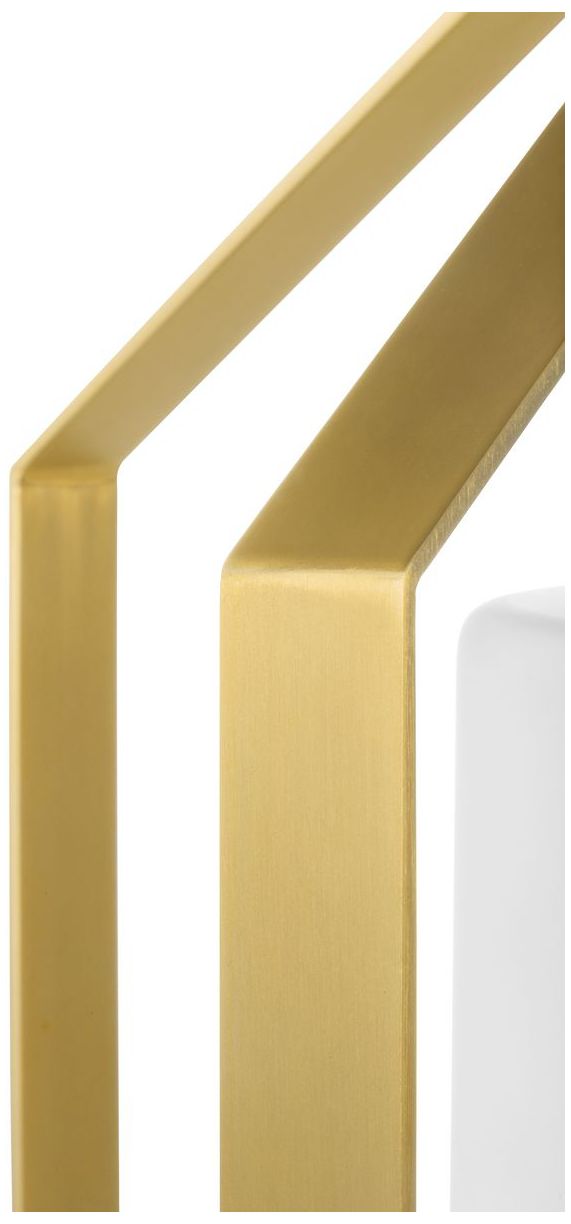 Vertex Collection One-Light Etched White Foyer Light
