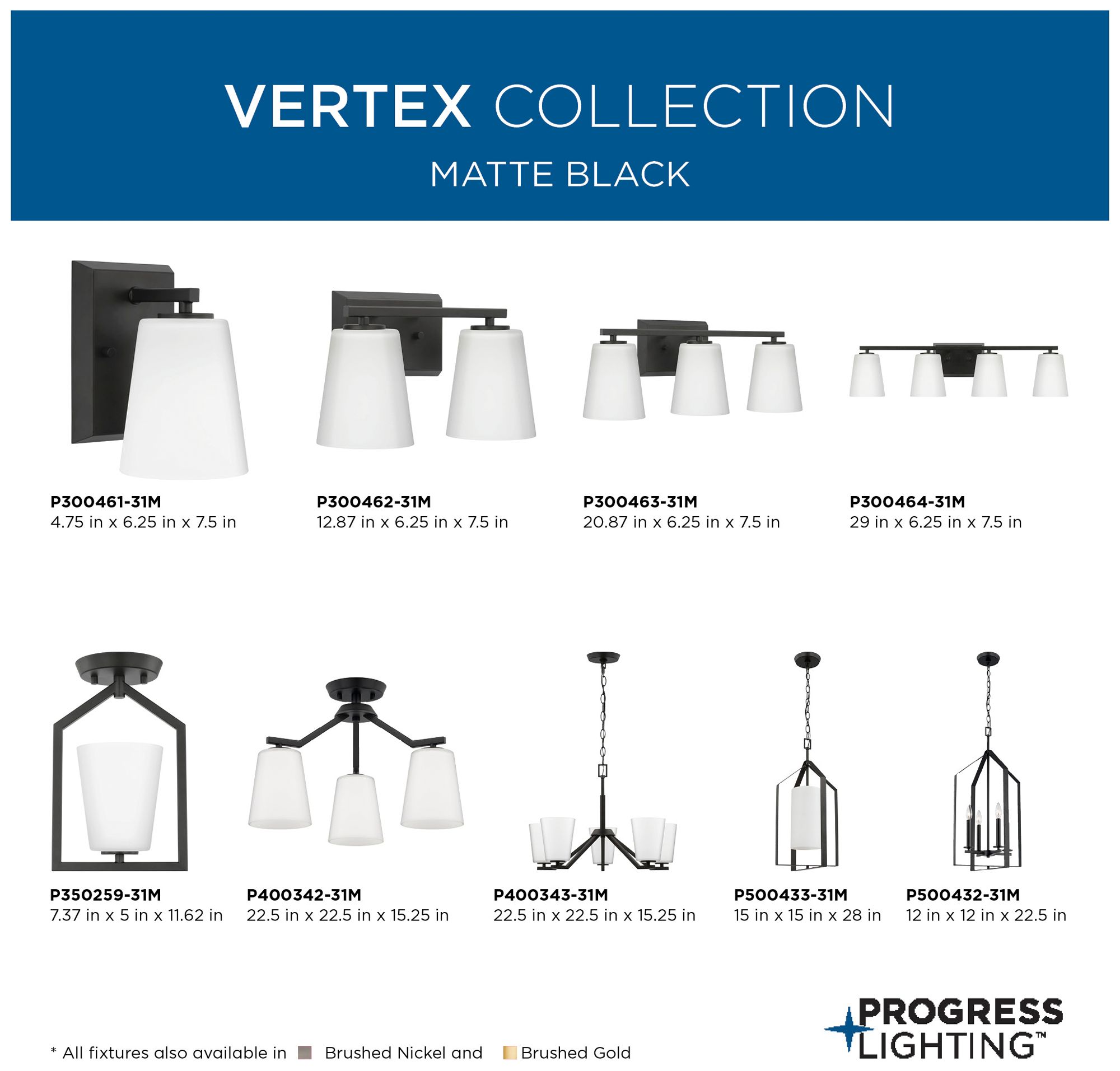 Vertex Collection Two-Light Etched White Glass Contemporary Bath Light