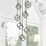 Thumbnail2 of Vertical 23 1/2" Wide Bronze Brass 7-Light Pendant
