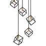 Thumbnail4 of Vertical 23 1/2" Wide Bronze Brass 7-Light Pendant more views