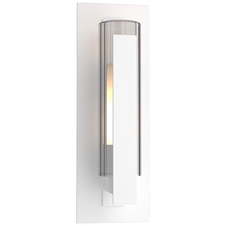 Image 1 Vertical Bar 5 inch High Small Coastal White Outdoor Sconce