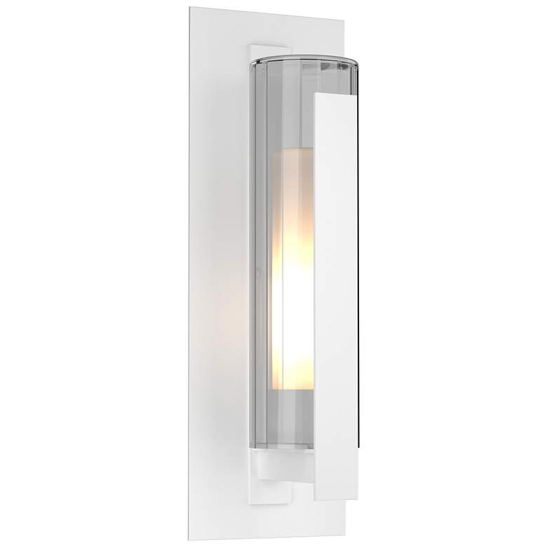 Image 1 Vertical Bar 7.8 inch High Large Coastal White Outdoor Sconce
