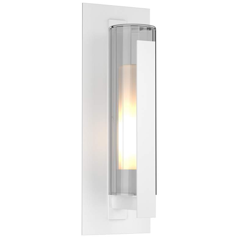 Image 1 Vertical Bar 7.8" High Large Coastal White Outdoor Sconce