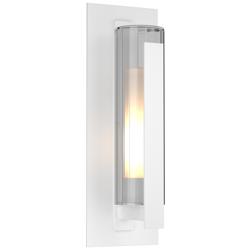 Vertical Bar 7.8&quot; High Large Coastal White Outdoor Sconce