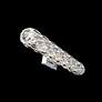 Thumbnail3 of Verve 25"W Polished Stainless Steel Crystal LED Bath Light more views
