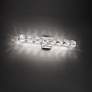 Thumbnail4 of Verve 25"W Polished Stainless Steel Crystal LED Bath Light more views