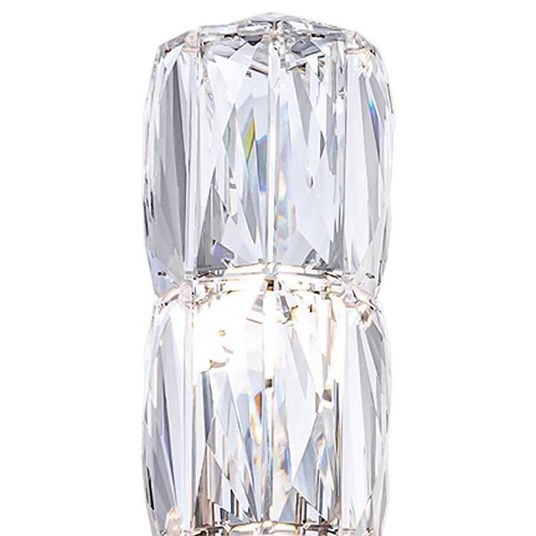 Image 2 Verve LED 12.9"H x 4.8"W 1-Light Crystal Wall Sconce more views