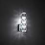 Verve LED 12.9"H x 4.8"W 1-Light Crystal Wall Sconce