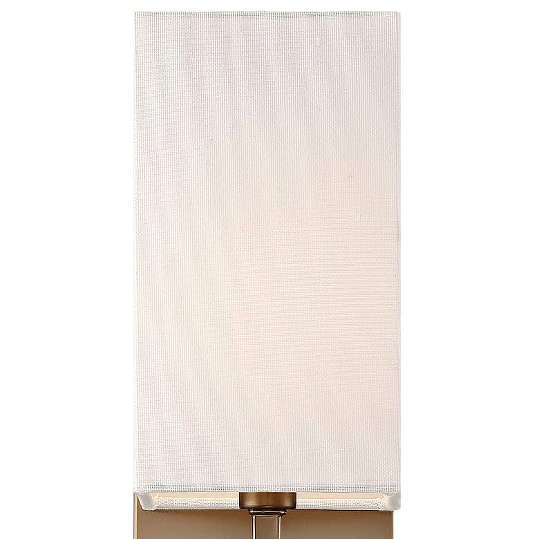 Image 3 Vesey 18" High Burnished Brass Wall Sconce more views