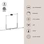5_Vesper 73" Wide Brushed Gold LED Linear Pendant more views
