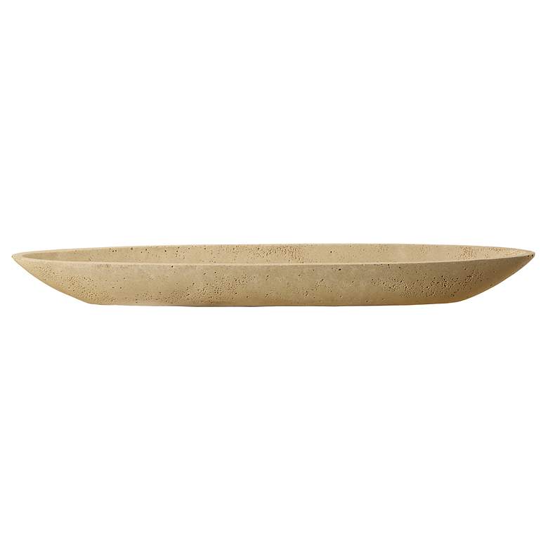 Image 2 Vessel 29" L x 2.75" H Ivory Ivory