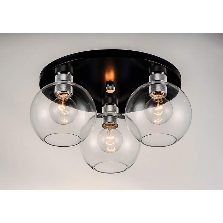Image 3 Vessel 3-Light Flush Mount more views