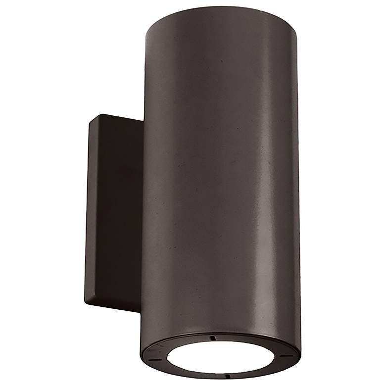 Image 1 Vessel 7.6"H x 3.5"W 2-Light Outdoor Wall Light in Bronze