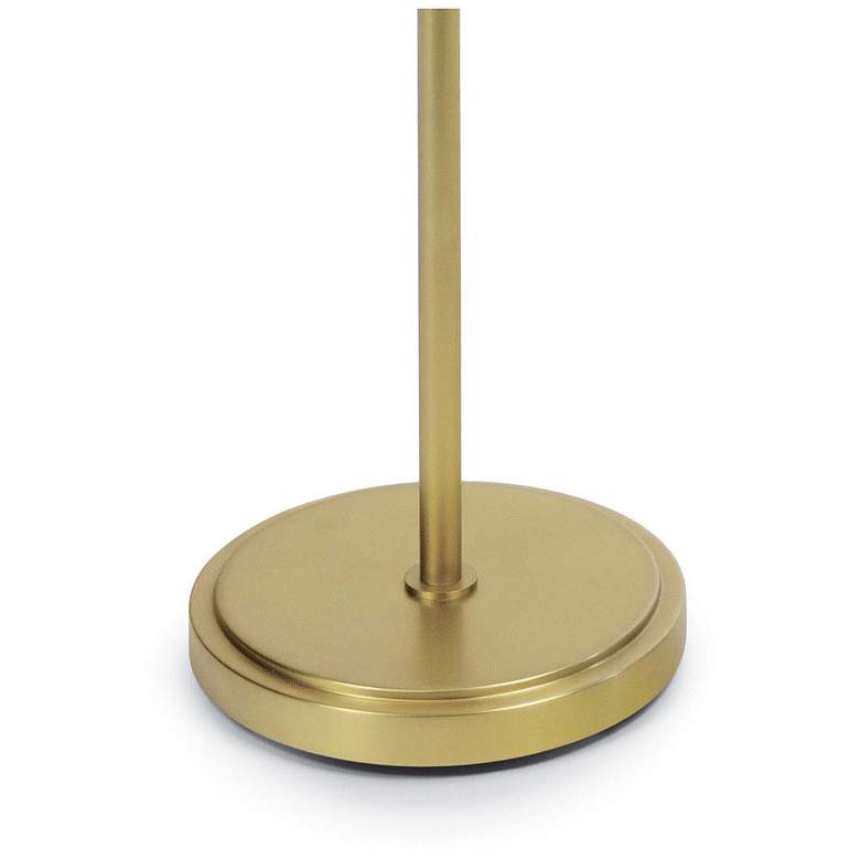 Image 5 Vest Floor Lamp (White and Natural Brass) more views