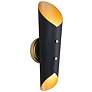 Vest Sconce (Blackened Brass and Natural Brass)