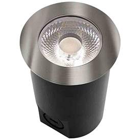 Image1 of Vesta 3" Wide Brushed Nickel 7W LED In-Ground Well Light