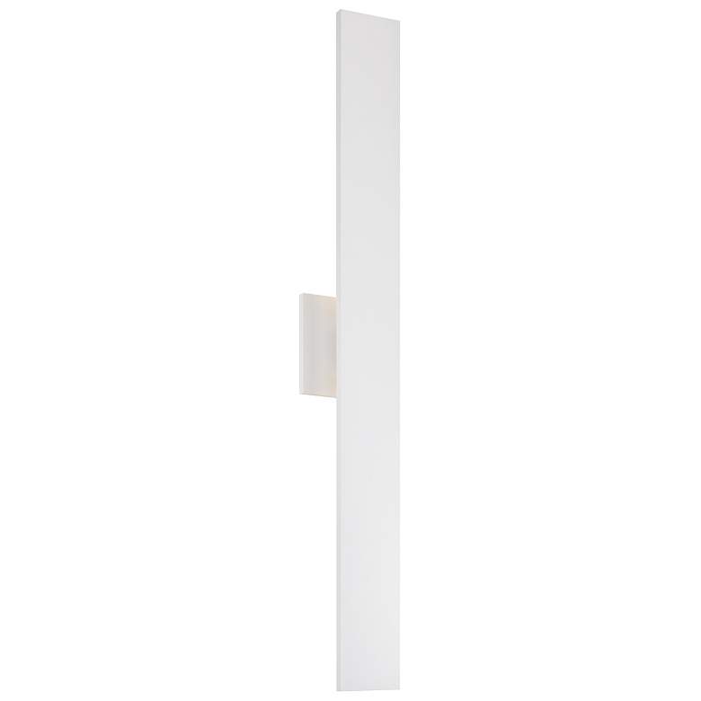 Image 1 Vesta 36" High White LED Outdoor Wall Light