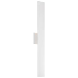 Vesta 36" High White LED Outdoor Wall Light