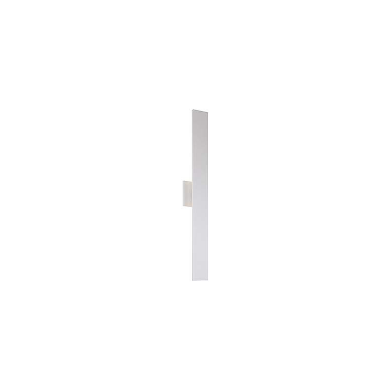 Image 2 Vesta 36" High White LED Outdoor Wall Light more views