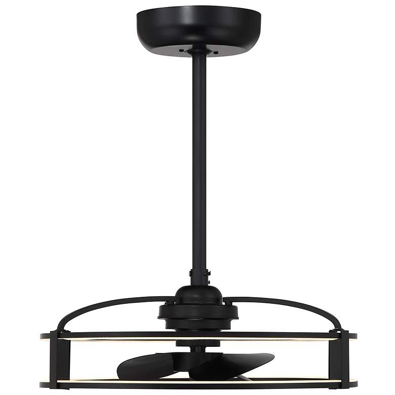 Image 1 Vesta LED Fan D'Lier in Matte Black