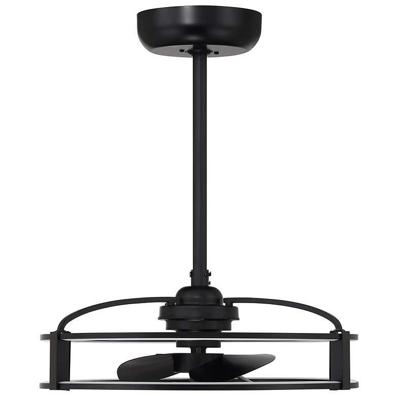 Image 2 Vesta LED Fan D'Lier in Matte Black more views