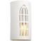 Vestry 13"H Paintable White Bisque LED Outdoor Wall Light