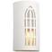 Vestry 13"H Paintable White Bisque LED Outdoor Wall Light