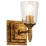 Vetiver 1 Light Wall Sconce Gold