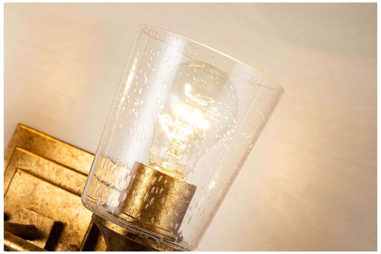 Image 3 Vetiver 2 Light Vanity Light In Gold more views