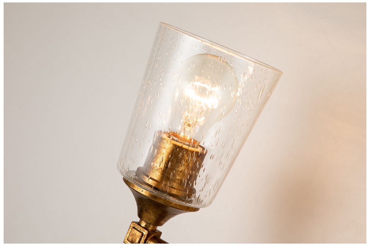 Image 3 Vetiver 3 Light Vanity In Antique Gold more views