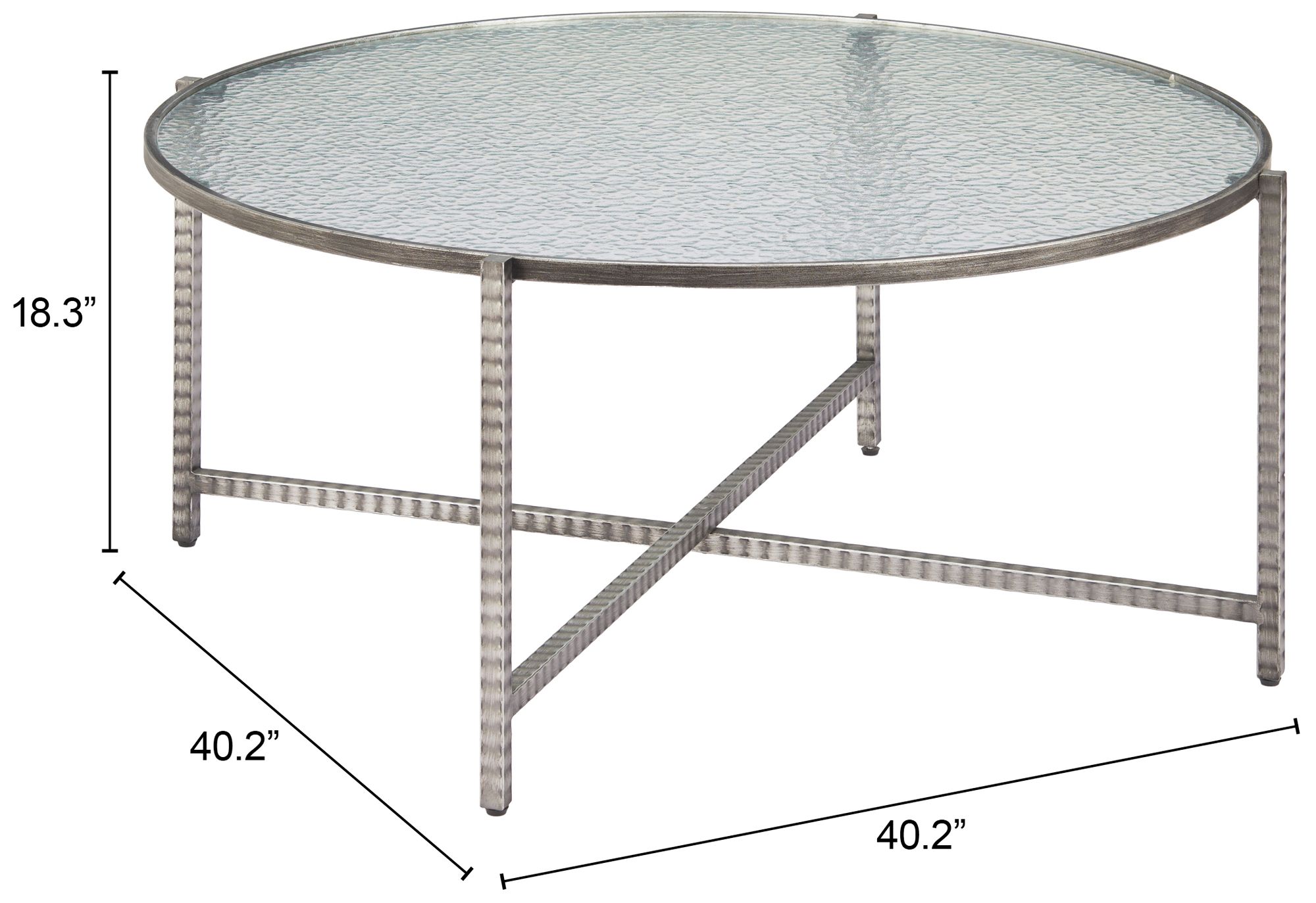 Image 6 Vetro Coffee Table Silver more views