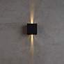 Thumbnail4 of Vex 4 1/2" High Bronze 2700K LED Outdoor Wall Light more views