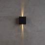 Vex 4 1/2" High Bronze 2700K LED Outdoor Wall Light