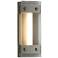 Vexera 4.7" Wide Black Brushed 1-Light LED Rectangular Wall Sconce