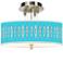 Vibraphonic Bounce Giclee 14" Wide Ceiling Light