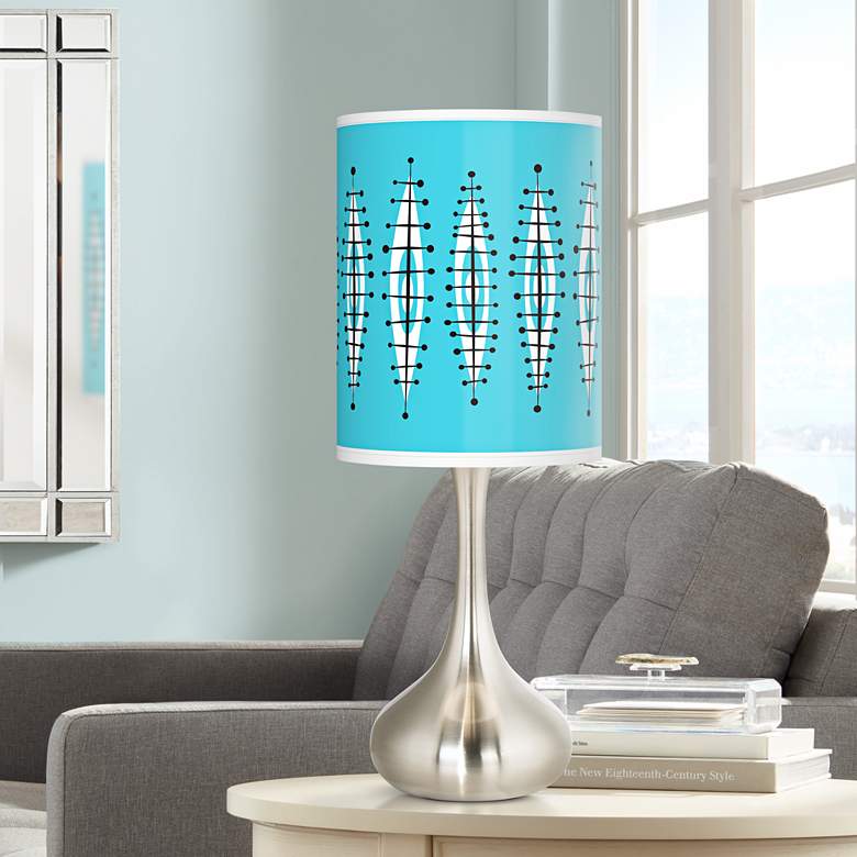 Image 1 Vibraphonic Bounce Giclee Droplet Table Lamp