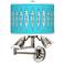 Vibraphonic Bounce Giclee Plug-In Swing Arm Wall Lamp