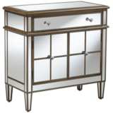 Vicenta 32&quot; Wide Mirrored Accent Chest