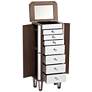 Vicenta 40 1/2" High 7-Drawer Mirrored Jewelry Armoire