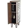 Vicenta 40 1/2" High 7-Drawer Mirrored Jewelry Armoire