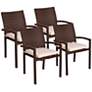 Vicento Set of 4 Outdoor Armchairs