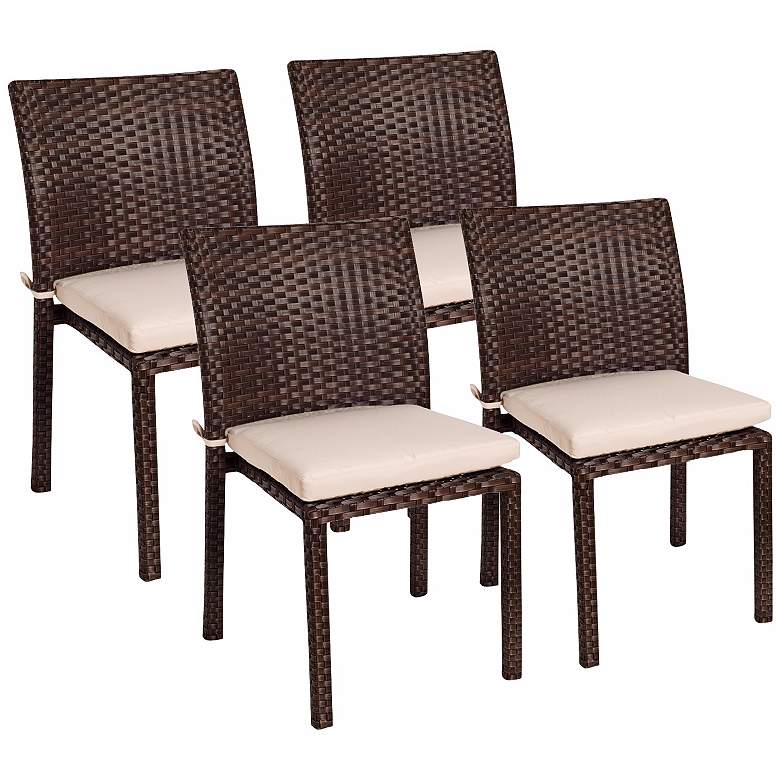 Image 1 Vicento Set of 4 Outdoor Side Chairs